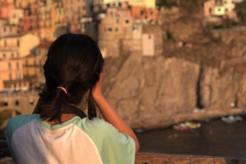 The best sunset view in Manarola