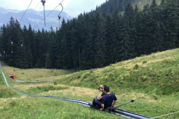 Switzerland’s the longest toboggan run